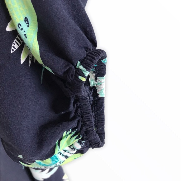 Crown & Ivy Boho Long Sleeve Tropical Bird Dress - Picture 9 of 10